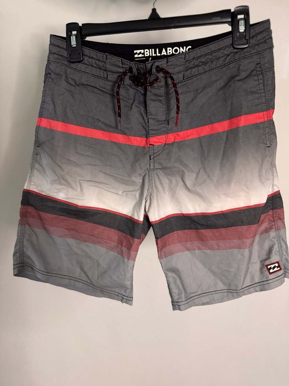 Billabong Lo Tides Striped Gradient Board Shorts Size L